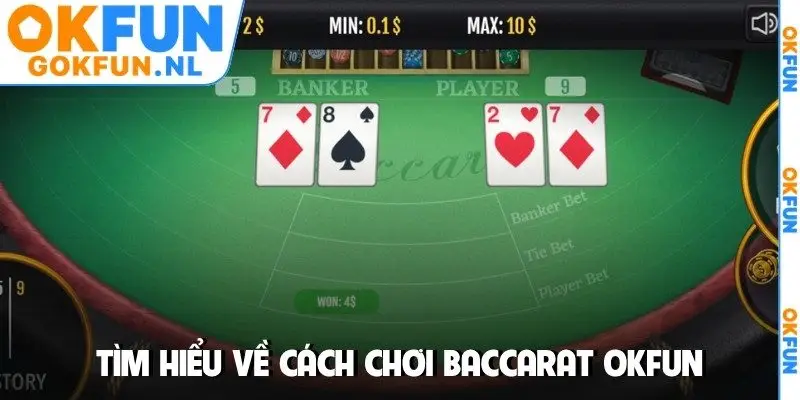 Tìm hiểu về cách chơi Baccarat OKFUN