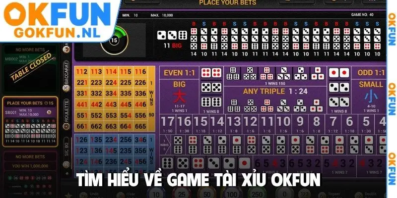 Tìm hiểu về game tài xỉu OKFUN